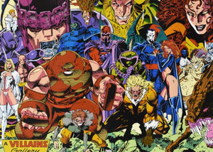 X-Men Villains - Signed by STAN LEE - Limited Edition Giclée on Canvas