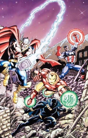 Avengers #21 - By George Perez - Limited Edition Giclée on Canvas