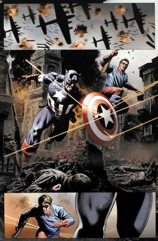 Captain America #37 - By Steve Epting - Limited Edition Giclée on Canvas