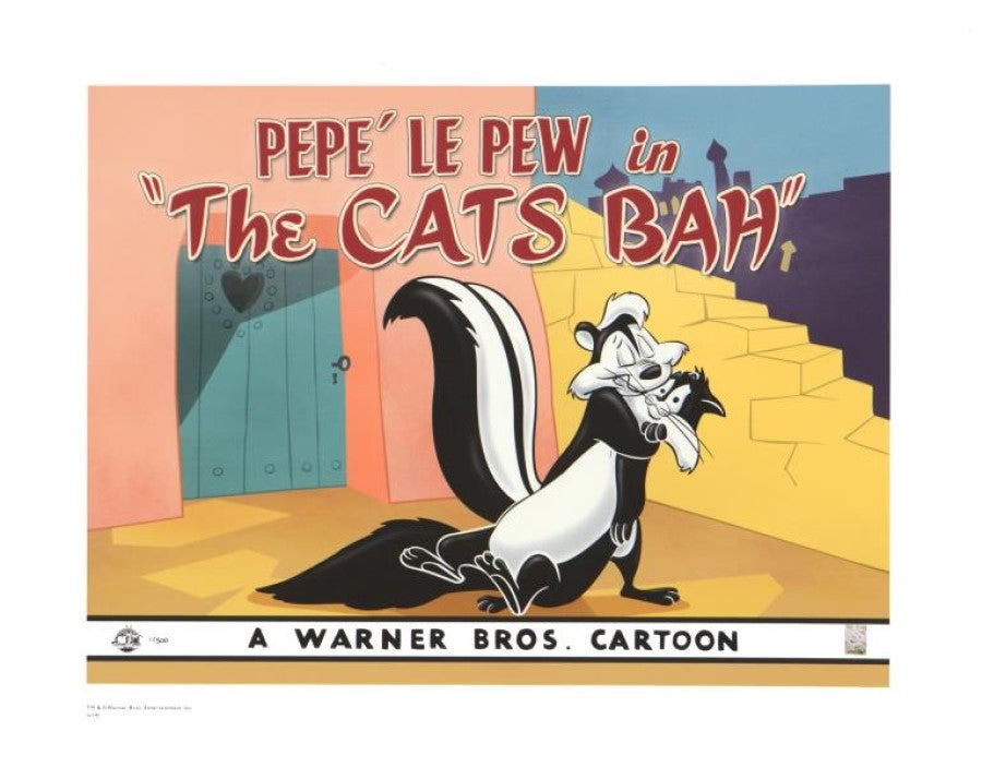 Vintage Warner Brothers Pepe le sold pew plate