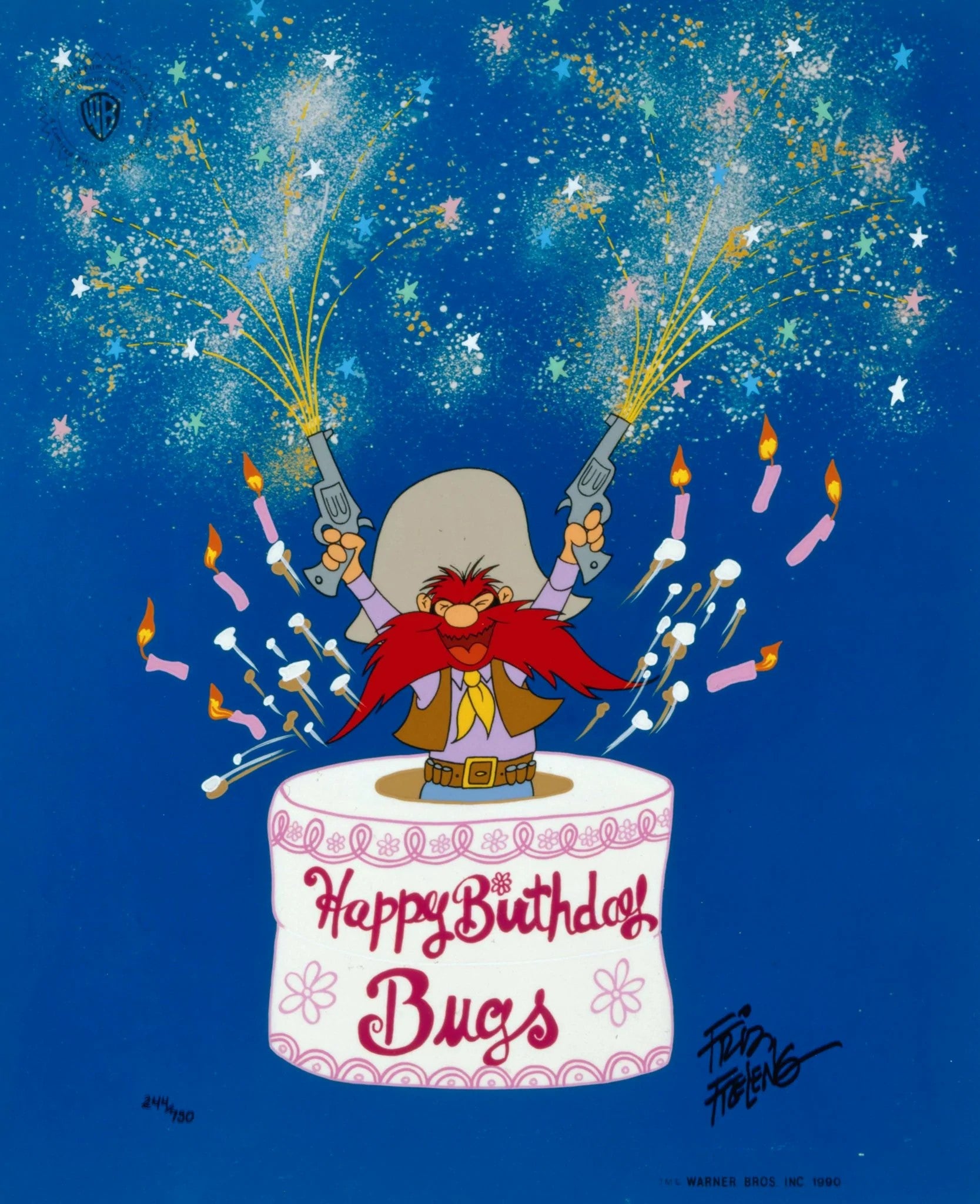 Celebration - By Friz Freleng - Limited Edition Hand-Painted Cel