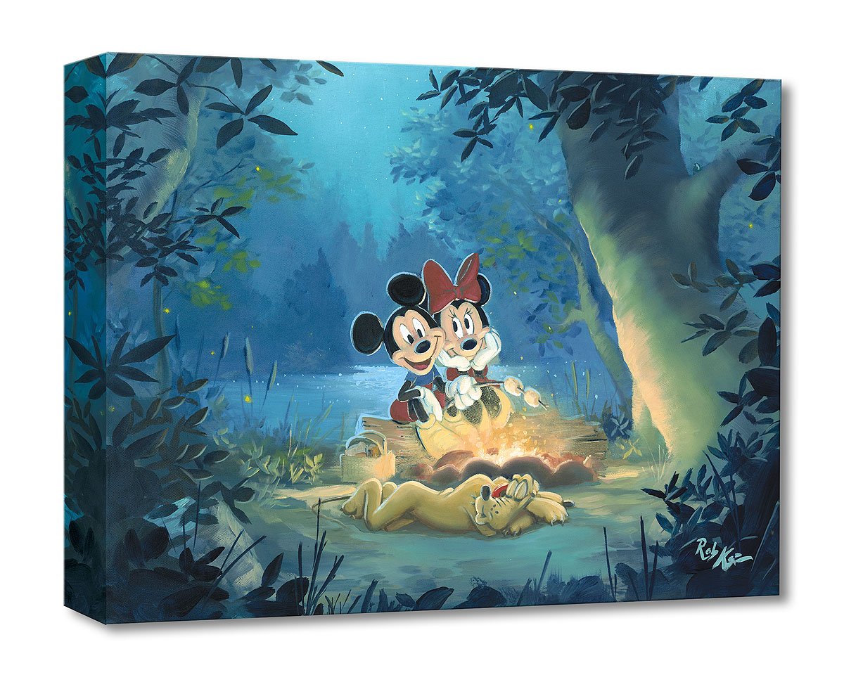 Mickey deals & minnie mouse fine art