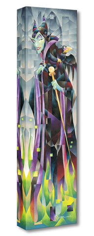 Tim Rogerson Maleficent's Fury From Disney Sleeping Beauty Gallery Wrapped  Giclee On Canvas Disney Fine Art