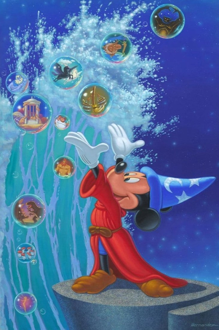 Magical Sea Mickey Mouse by Manuel Hernandez – The Wonderful World of ...