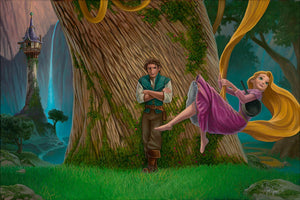 Tangled Tree by Jared Franco inspired by Tangled