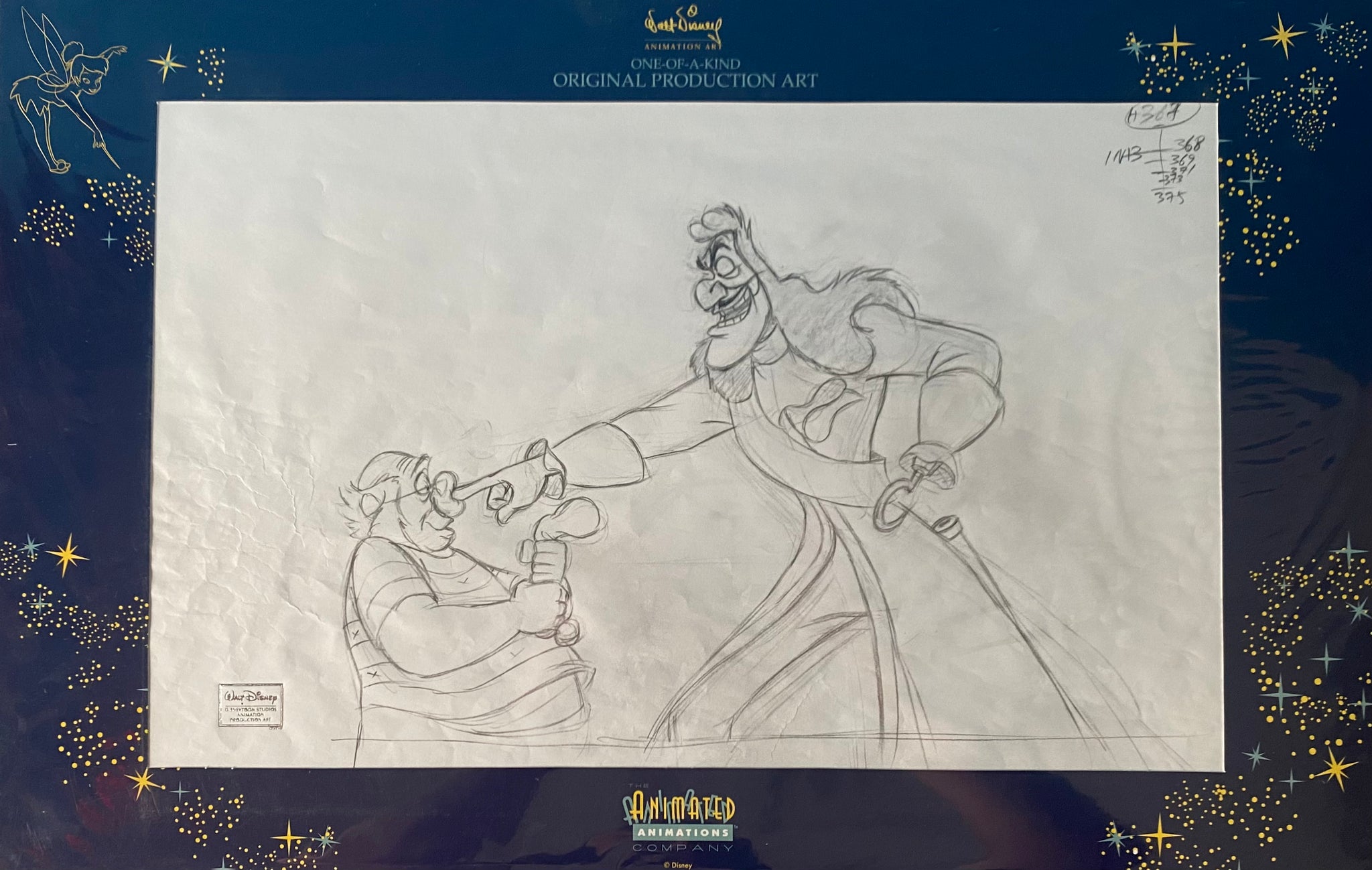 and　Animation　Captain　Mr.　Return　Drawing　Production　To　Neverland　Hook　The　of　Wonderful　World　Smee　–